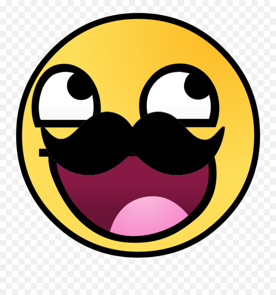 Emoji Png Images Transparent Background Png Play - Smiley Face With Mustache,Emoji Background
