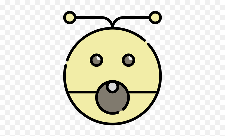 Bee Icon Of Colored Outline Style - Keb Hana Bank Swift Code Emoji,Bees Emoticon