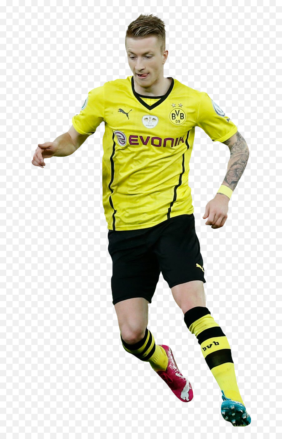 World Football Football Players - Marco Reus Borussia Dortmund Png Emoji,Famous Soccer Player Emoticon