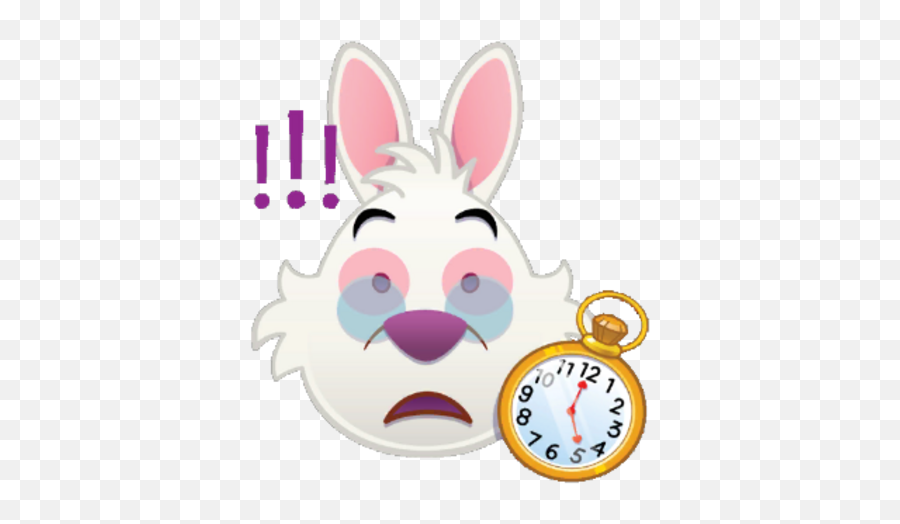 White Rabbit Disney Emoji Blitz Wiki Fandom - Disney White Rabbit Emoji,Tweaking Hoe Emoji