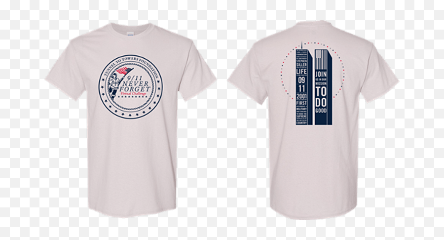 Tunnel To Towers Foundation Virtual Challenge - Tunnel To Short Sleeve Emoji,Emotion 98.3 Shirt