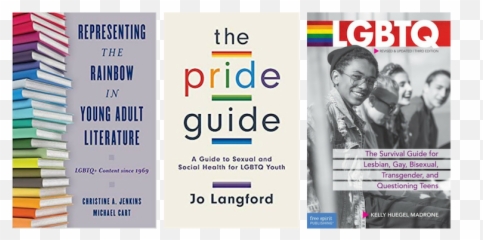 Happy Pride 26 Lgbtqia Titles For Teens School Library - Lgbtq The Survival Guide For Lesbian Gay Bisexual Transgender And Questioning Teens Emoji,Young Teenage Books About Emotions