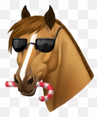 Star Stable Christmas Stickers - Transparent Background Horse Emoji,How To Send Emojis On Star Stable