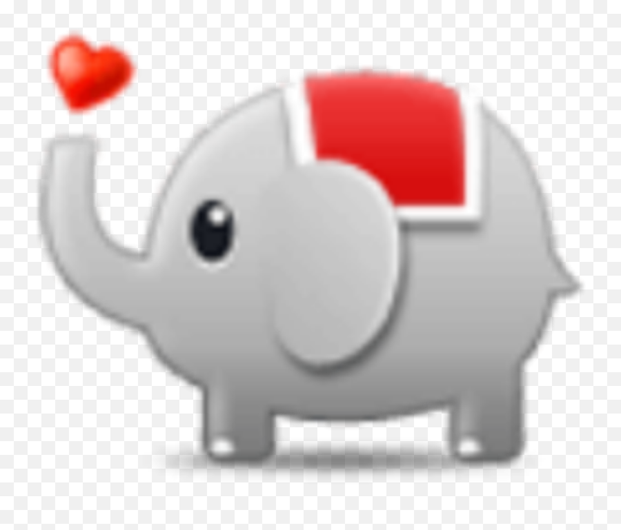 Enimals Elephant Sweet Sticker - Big Emoji,Elephant Emoji