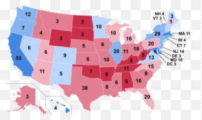 The Stage Has Been Set For An Epic Battle Between Red States - Electoral College Votes Emoji,Envy/jealousy Emotions Worksheets