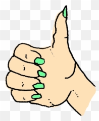Sign Language Emoji,Emoticon Transparent Thumbs Up Bob