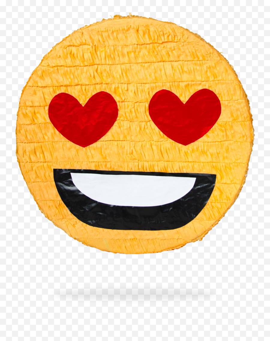 Heart Eyes Emoji Piñata - Wide Grin,Emoji De Mesa