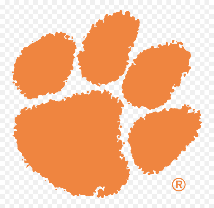 Clemson Tigers Logos - Vector Clemson Tigers Logo Emoji,Tiger Paw Emoticon