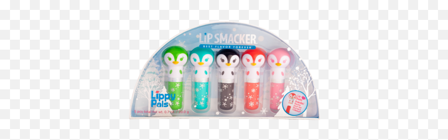 Holiday Lip Balms Lip Gloss - Lip Smacker Lippy Pals Emoji,Emoji Lip Smakers