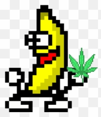 Dancing Banana Man By John Baker - Gif Peanut Butter Jelly Time Pixel Art Emoji,Dancing Banana Emoticon Rich