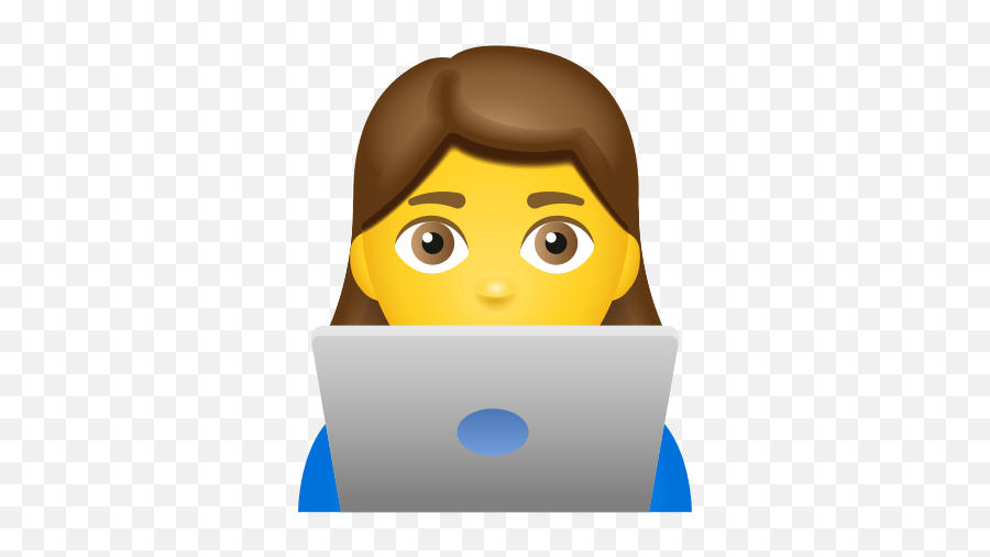 Woman Technologist Icon In Emoji Style - Emoji Teacher Png,Woman With Hat Emoji