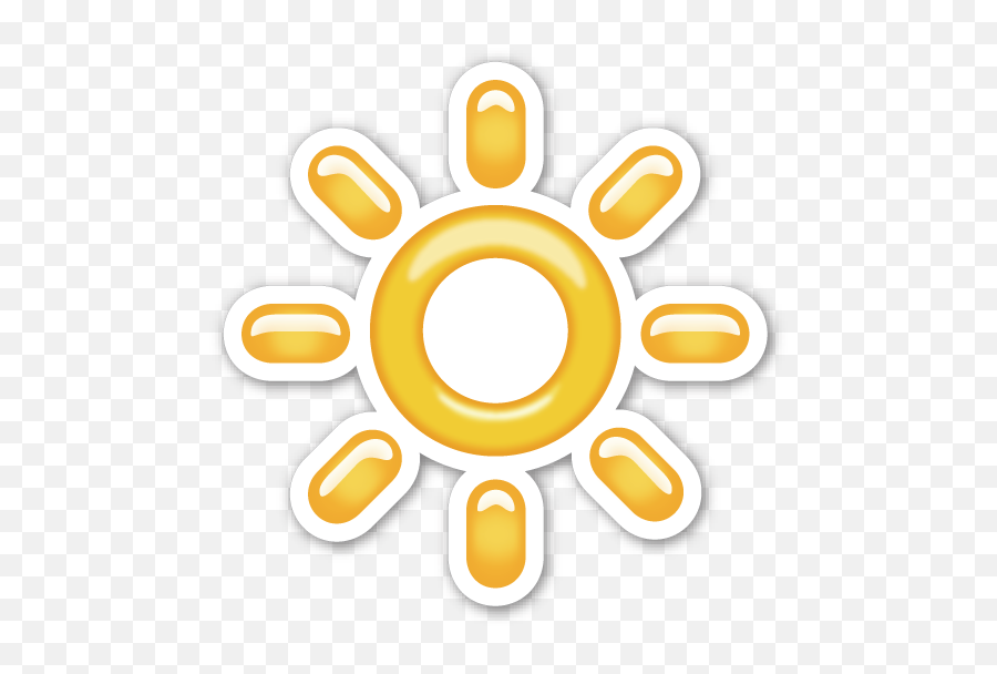 High Brightness Symbol - Dot Emoji,Wind Chime Emoji