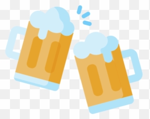 Beer - Beer Glassware Emoji,Emoji Toasts With Beer