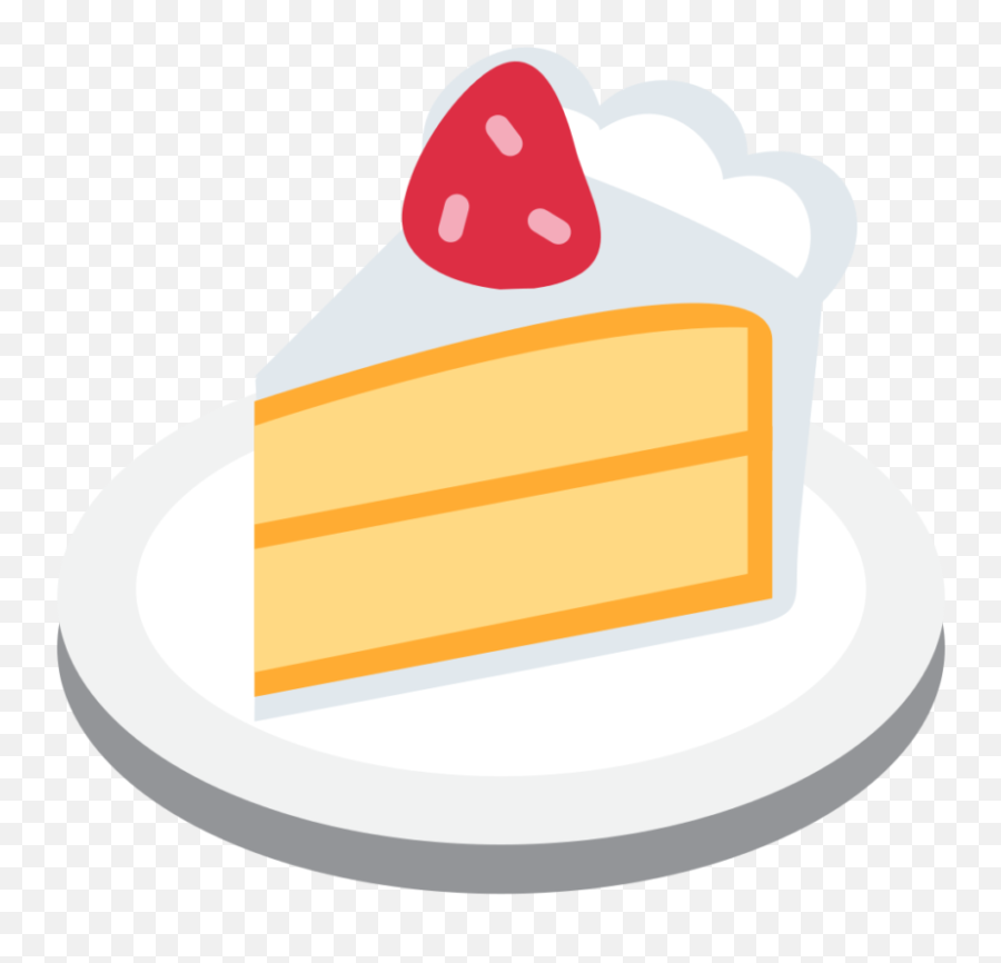 Trozo De Tarta Emoji - Pastry Emoji,Pasteles De Emojis