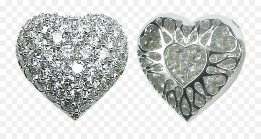 1st In Heart Shaped Diamond Rings Necklaces Earrings Pendants Emoji,Heart Emoticon Ring Silver