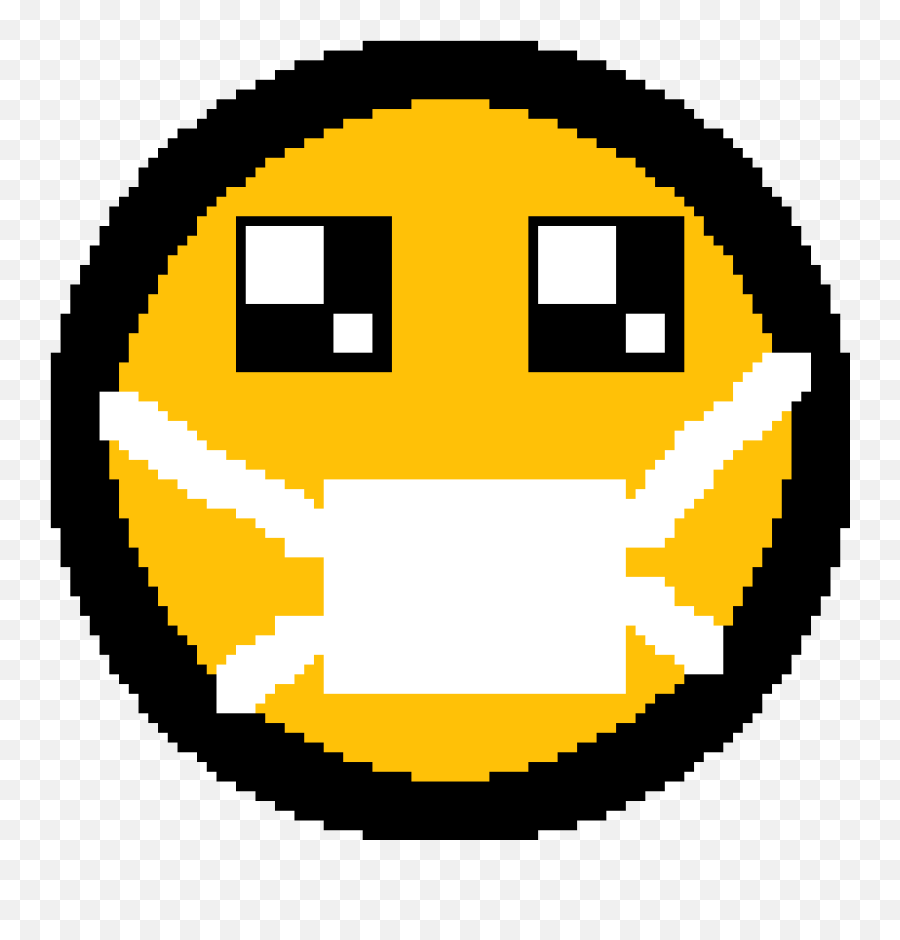 Pixilart - Cute Emoji By Anonymous Green Orbe Pixel Gif,Anonymous Emoji