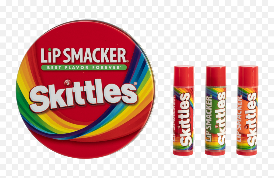 Skittles Lip Balms U0026 Lip Glosses Lip Smacker - Skittles Emoji,Emoji Lip Gloss