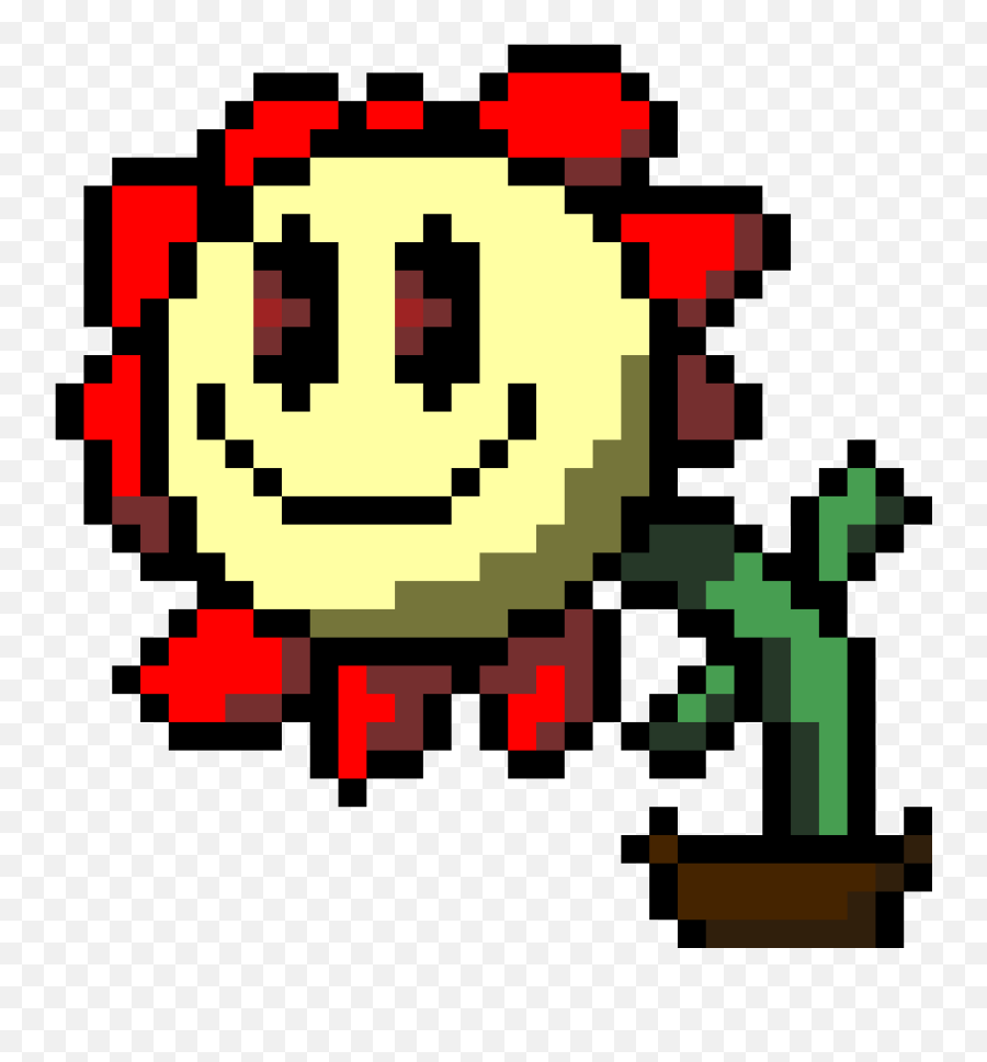 Pixilart - Creepy Flower By Thewarden Happy Emoji,Flower On Facebook Emoticon
