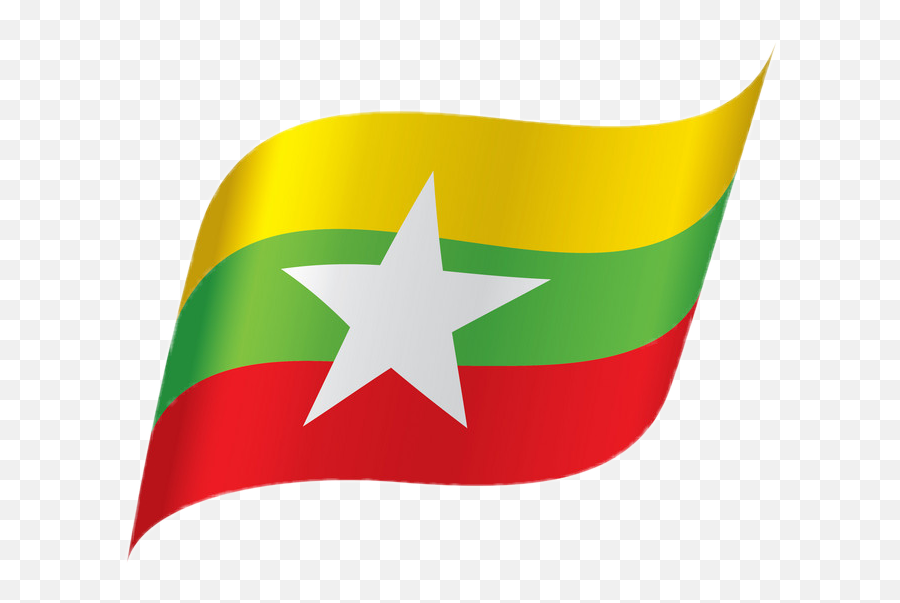Myanmar Flag Sticker - Vertical Emoji,Myanmar Flag Emoji