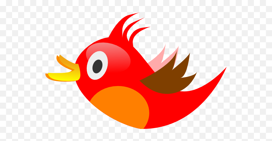 Red Bird Clip Art - Clipart Best Emoji,Cardinal Bird Emoticon