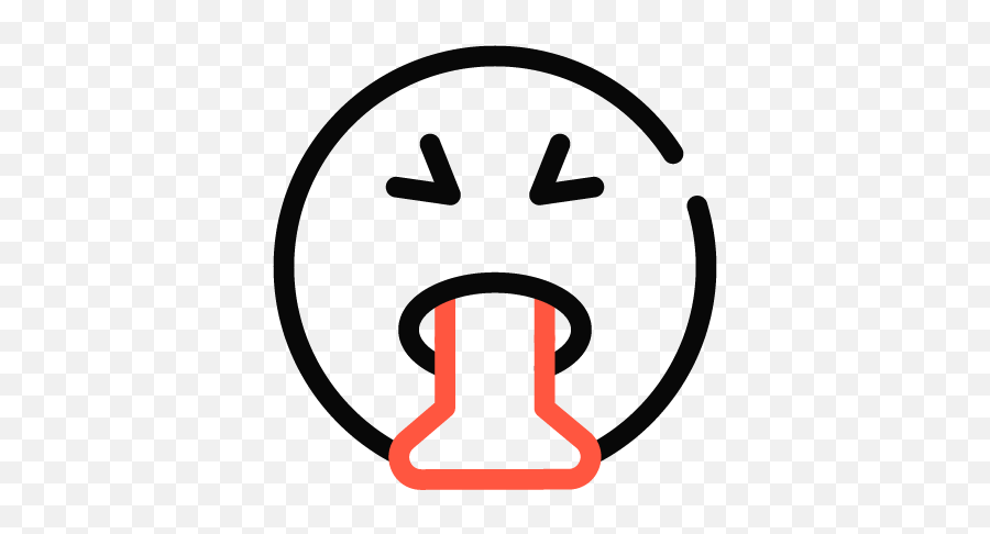 Vomiting Icons Creattie Emoji,Sneez Emoji