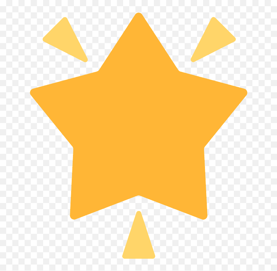 Glowing Star Emoji Clipart Free Download Transparent Png,Aesthetic Moon Emoji