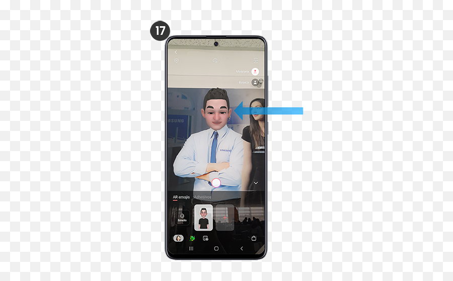 Galaxy A51 - Cómo Crear Un Ar Emoji Samsung Co Camera Phone,Editar Fotos Con Emojis