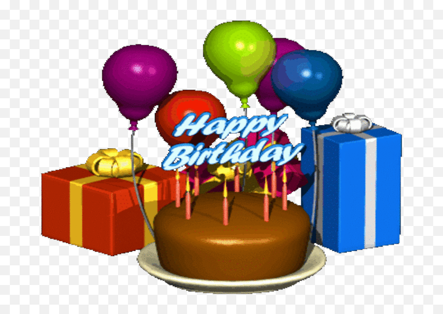 Free Free Birthday Graphics Download Free Clip Art Free - Happy Birthday Gift Download Emoji,Happy Birthday Emoji
