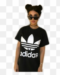 Sssniperwolf Lia Gamer Sticker By Peach Edits - Adidas Original Emoji,Peach Emoji T Shirt