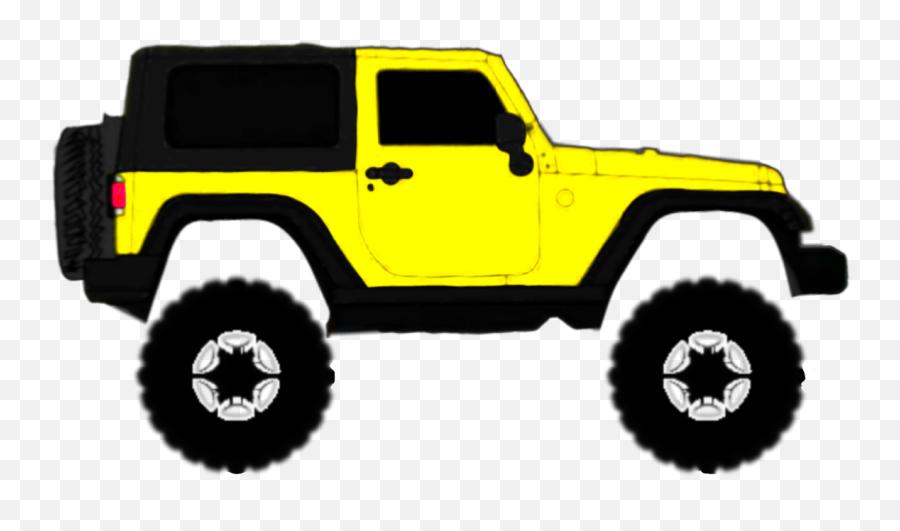 Jeep Sticker - Synthetic Rubber Emoji,Jeep Wrangler Emoji