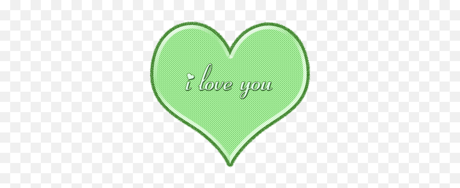 Green Heart Sticker Gif - Love You Green Heart Emoji,Green Heart Emojis