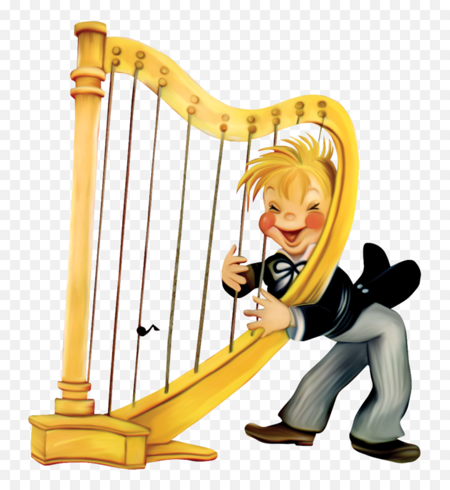 Bebe Gifs Clipart Gif Animado Música Niños Todo - Png Harp Clipart Png Emoji,Guy And Piano Emoji