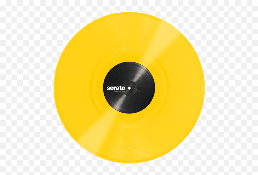 Serato Standard Colors 12u0027u0027 Pair - Yellow Serato Yellow Vinyl Emoji,Vinyl Emoji