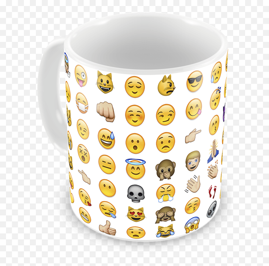 Caneca Emojis Emoticons Whatsapp - Serveware,Emoticons Whatsapp Star Wars