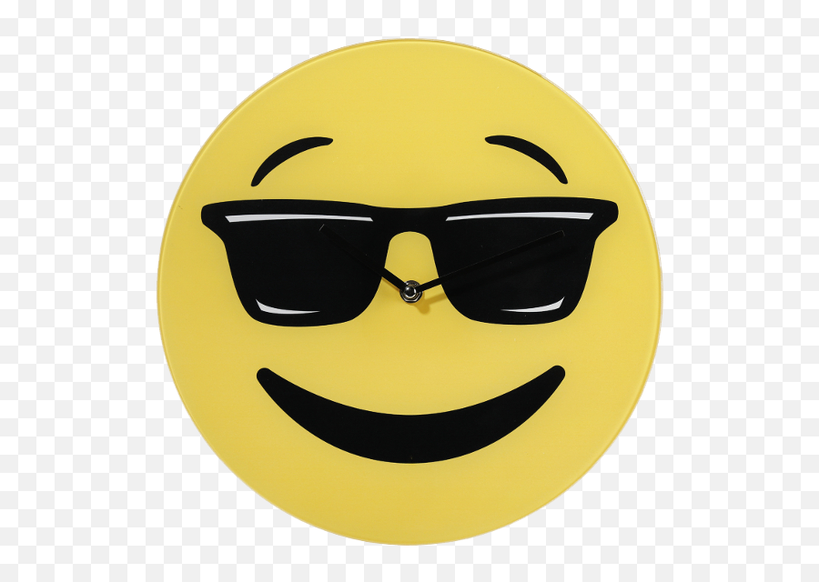 Nastenne Hodiny Ktere Netikaji Slevistecz - Smile Glass Emoji,Triquetra Emoji