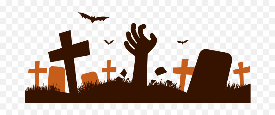 Cemeteries Vector Transparent Png Image - Dark Cemetery Png Emoji,Reaching Emoji