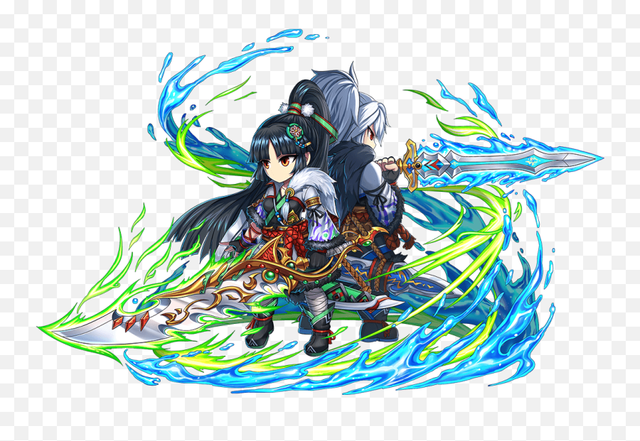 Heroes Fei And - Brave Frontier Fang Emoji,Fang Emoticon