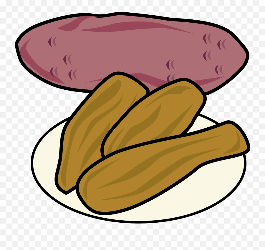 Dried Sweet Potato Clipart - Hoshi Imo Emoji,Potatoes Emoji