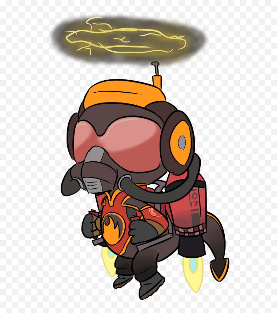 Breathing Mask - Fictional Character Emoji,Tf2 Pyro Emotions