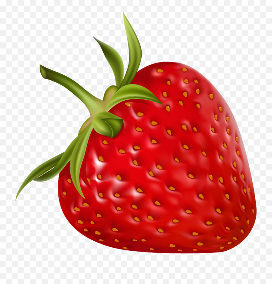 Strawberry Shortcake Clip Art - Strawberry Png Download Strawberry Clipart Png Emoji,Berry Emoji