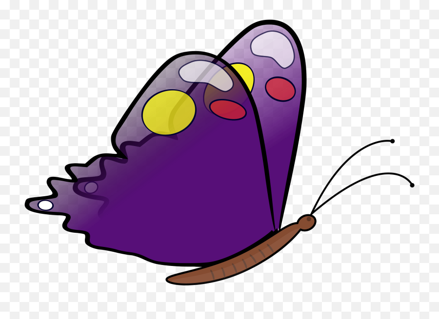 Purple Butterfly Clipart - Moving Clip Art Animation Emoji,Purple Butterfly Emojis