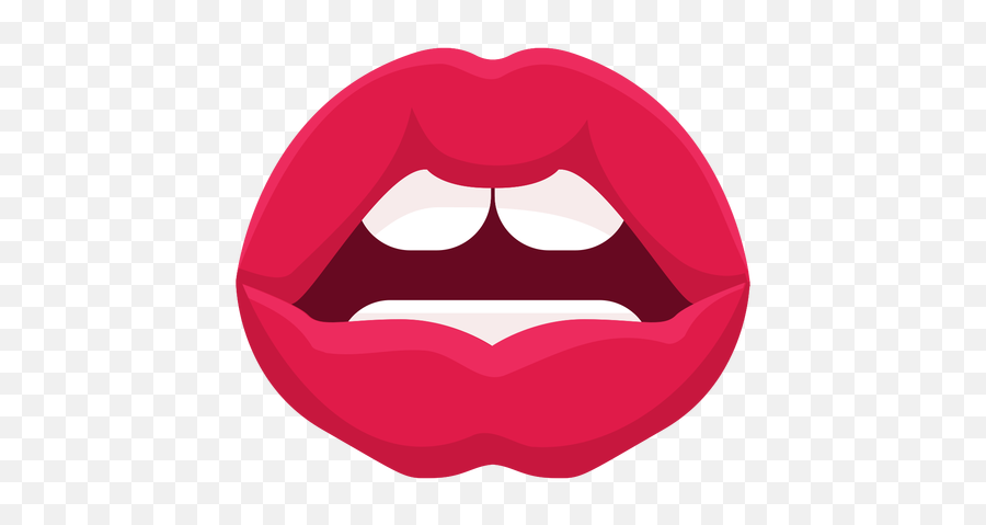 Open Female Mouth Icon - Open Lips Svg Emoji,Squiggly Mouth Emoji