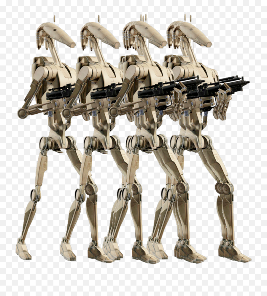 Star Wars Battle Droids Transparent - Free Transparent Png Battle Droids Transparent Background Emoji,Star Wars Droid Emojis