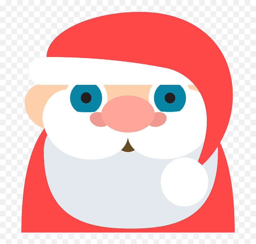 Santa Claus Light Skin Tone Emoji High Definition Big - Santa Emoji Transparent Background,Light Emoji