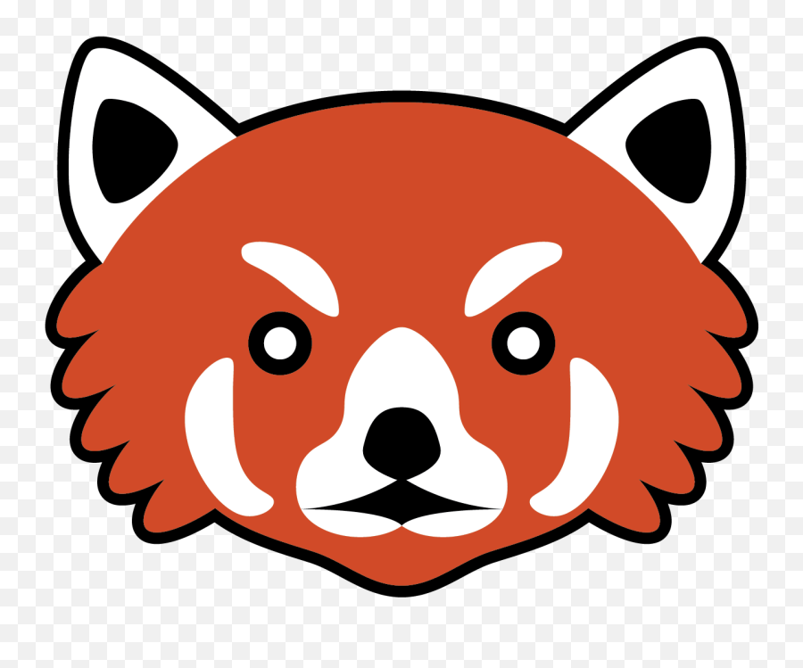 Download Panda Clipart Red Panda - Clipart Red Panda Face Emoji,Red Panda Emoji