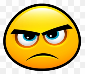 Montags - Aufreger Schminktante All About Beauty Angry Face Clipart Emoji,Hallo! Wie Gehts? Grin Emoticon