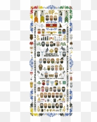 Harry Potter Cross Stitch Giant Sampler Emoji,Hufflepuff 