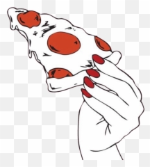 Manos Tumblr Png - Pizza Tumblr Dibujo Emoji,Manos Entrelazadas Emoticon Clipart