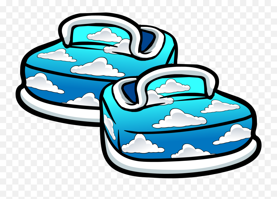 Canvas Cloud Shoes - Club Penguin Shoes Emoji,Dillards Emoji Shoes