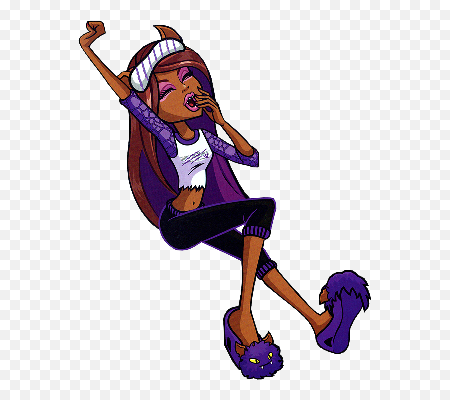 Tired Clipart Dead Tired - Draw Monster High Clawdeen Wolf Monster High Dead Tired Png Emoji,Grateful Dead Emojis For Iphone
